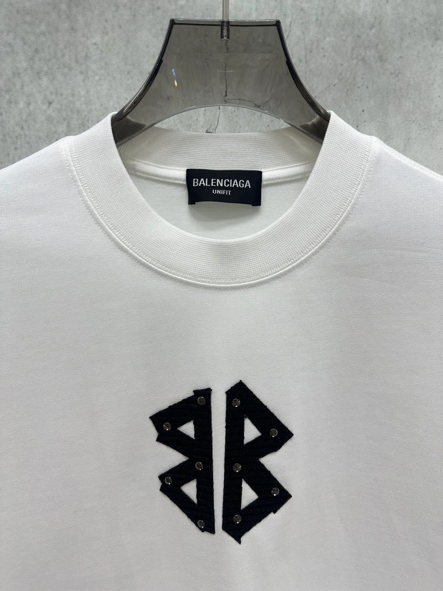 120💰 Balenciaga 2026ss 380g Versatile Same Style -Size：S M L XL -Color：Black